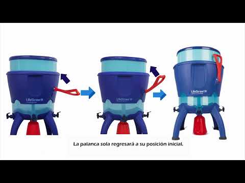 Tanque Bebedero Purificador Microbiol�gico de Agua Lifestraw Autofill